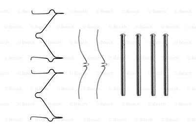 Bosch Zubehörsatz, Scheibenbremsbelag [Hersteller-Nr. 1987474208] für Mazda von Bosch