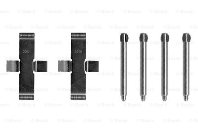 Bosch Zubehörsatz, Scheibenbremsbelag [Hersteller-Nr. 1987474101] für Mercedes-Benz von Bosch