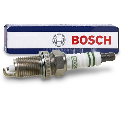 Bosch Zündkerze FQR8LEU2 [Hersteller-Nr. 0242229699] für Alfa Romeo, Chevrolet, Fiat, Opel, Saab, Suzuki, Vauxhall von Bosch