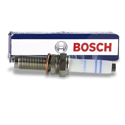 Bosch Zündkerze [Hersteller-Nr. 0241145525] für Audi, Cupra, Seat, Skoda, VW von Bosch