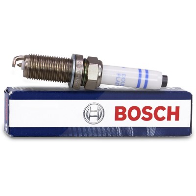 Bosch Zündkerze [Hersteller-Nr. 0241245673] für Audi, Cupra, Porsche, Skoda, Seat, VW von Bosch