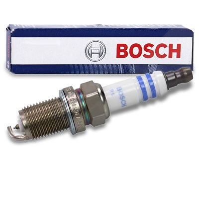 Bosch Zündkerze Platin-Ir [Hersteller-Nr. 0242240653] für Alfa Romeo, BMW, Audi, Chevrolet, Chrysler, Citroën, Dodge, Daimler, Fiat, Lada, Holden, Jag von Bosch