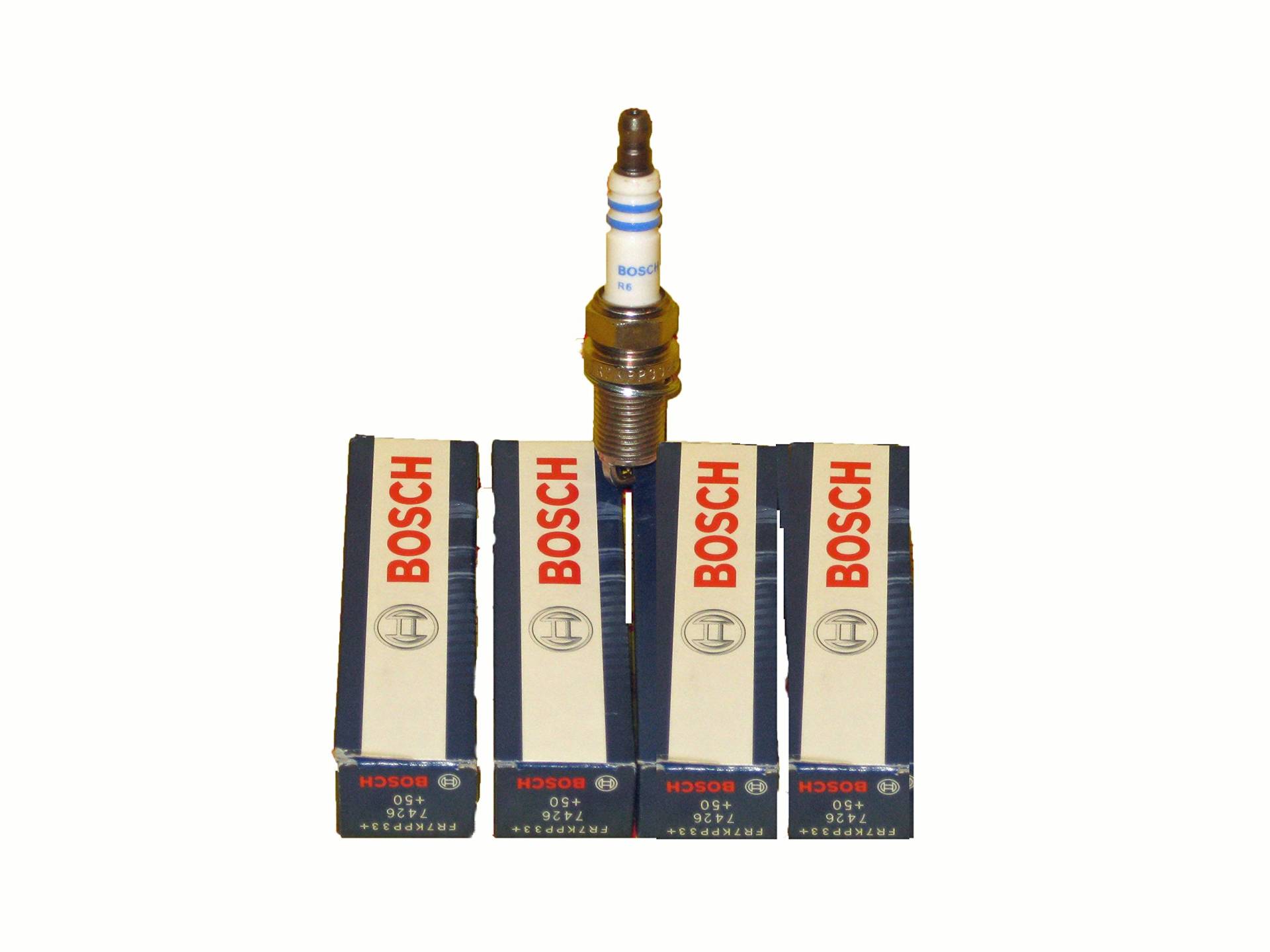 4X ORIGINAL BOSCH ZÜNDKERZEN BOSCH KERZEN 0 242 236 564 ZÜNDKERZE FR7KPP33 / 50 von BOSCH