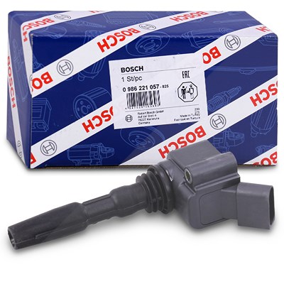 Bosch Zündspule [Hersteller-Nr. 0986221057] für Audi, Cupra, Seat, Skoda, VW von Bosch