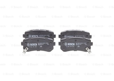 Bosch Bremsbelagsatz, Scheibenbremse [Hersteller-Nr. 0986494887] für Hyundai, Kia von Bosch