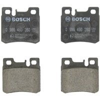 Bremsbelagsatz BOSCH 0 986 490 260, Hinten von Bosch