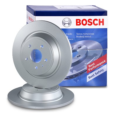 Bosch Bremsscheibe Hinterachse Voll [Hersteller-Nr. 0986479D86] für Ford von Bosch