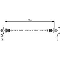 Bremsschlauch BOSCH 1 987 476 439 von Bosch