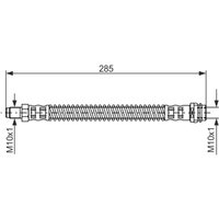 Bremsschlauch BOSCH 1 987 476 841 von Bosch