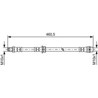 Bremsschlauch BOSCH 1 987 481 598 von Bosch