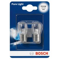 Glühlampe Sekundär BOSCH P21W Pure Light 12V/21W, 2 Stück von Bosch
