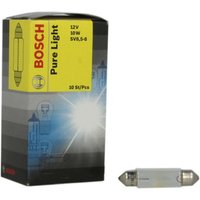 Glühlampe Sekundär BOSCH C10W Pure Light 12V, 10W von Bosch