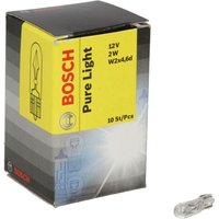 Glühlampe Sekundär BOSCH PBT5 Pure Light 12V, 2W, 10 Stück von Bosch