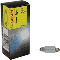 Glühlampe Sekundär BOSCH C15W Pure Light 12V, 15W, 10 Stück von Bosch