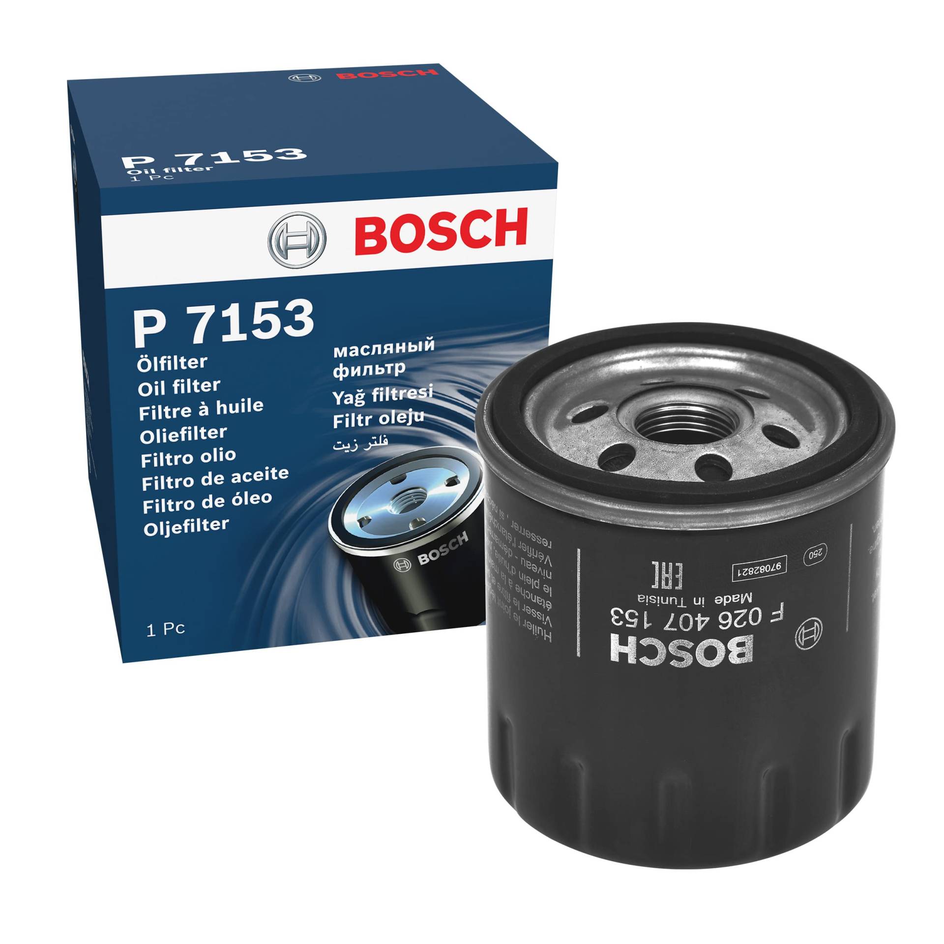 Bosch Automotive P7153 - Ölfilter Auto von Bosch