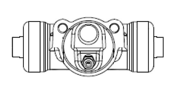 Radbremszylinder Hinterachse Bosch F 026 002 386 von Bosch