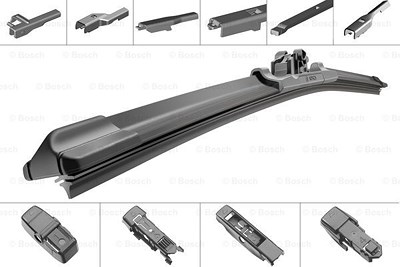 Bosch Wischblatt [Hersteller-Nr. 3397006831] für Alfa Romeo, Alpina, Audi, BMW, Citroën, Cupra, Fiat, Hyundai, Jaguar, Kia, Lancia, Maserati, Mg, Mini von Bosch