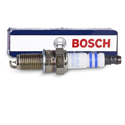 Bosch Zündkerze [Hersteller-Nr. 0242145571] für Abarth, Alfa Romeo, Dodge, Fiat, Jeep, Lancia, Opel von Bosch