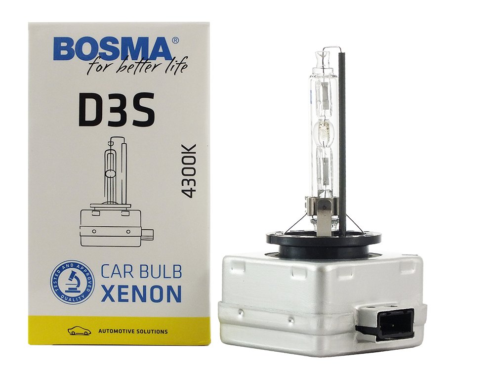 Bosma for better life 505123 Bosma Xenon Scheinwerferlampe D3S 4300K 42V 35W PK32d-5 von Bosma for better life