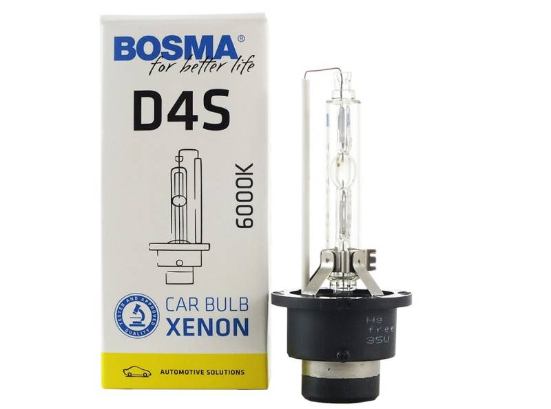 Bosma for better life 5051246 Bosma Xenon Scheinwerferlampe D4S 6000K 42V 35W P32d-5 von Bosma for better life