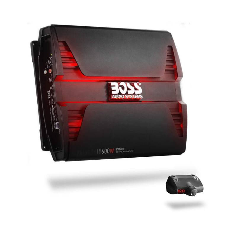 Boss Audio PT1600 Phantom 1600 W 2 Kanal, Klasse A/B-Verstärker von Boss Audio