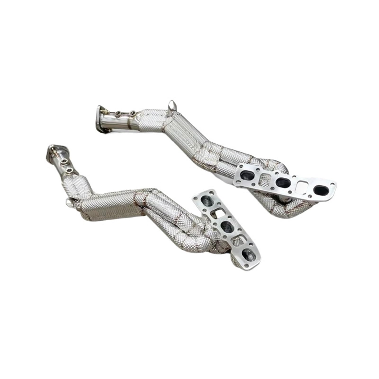 Muzhen Store Hochleistungs-Auspuffkrümmer-Header, kompatibel mit Nissan 370Z 3.7L 2009-2016, Autoauspuff-Modifikationssystem aus Edelstahl von BotAng