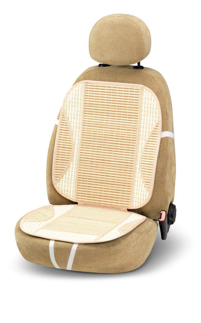 Bottari 12150 Sitzauflage Wood, 1 Teil aus Bambus, Beige von Bottari