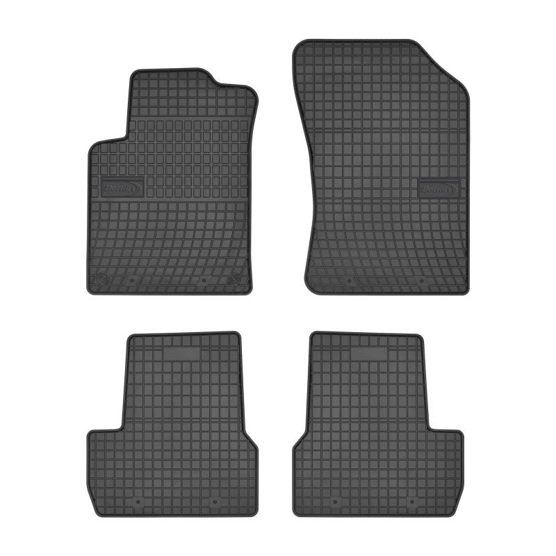 Bottari 39636 Set 4 tappeti auto in gomma su misura per Citroen C3 - dal 2009 al 2016 von Bottari