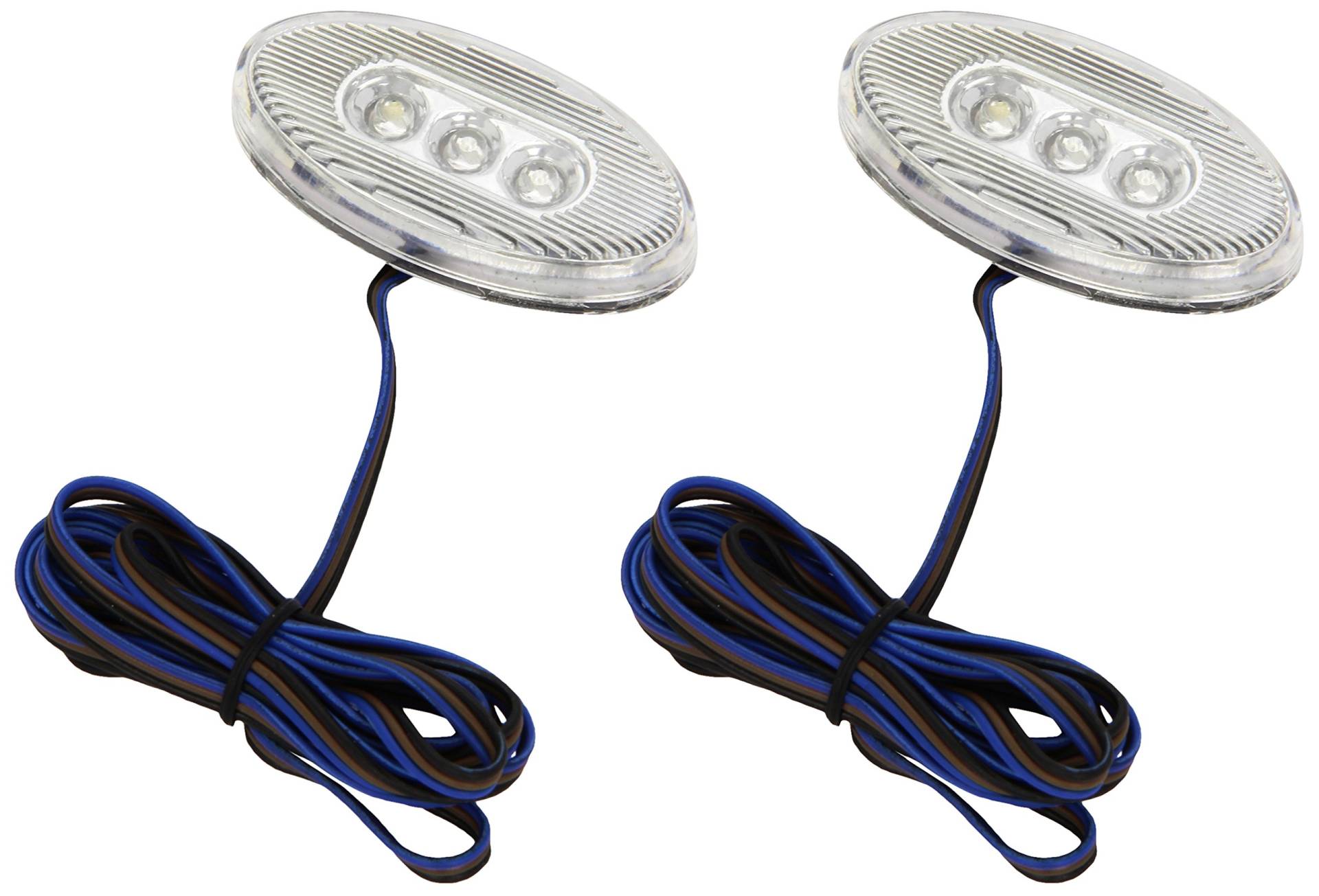 Bottari 60331 Wizard Lichter LED für Auto, Rot von Bottari