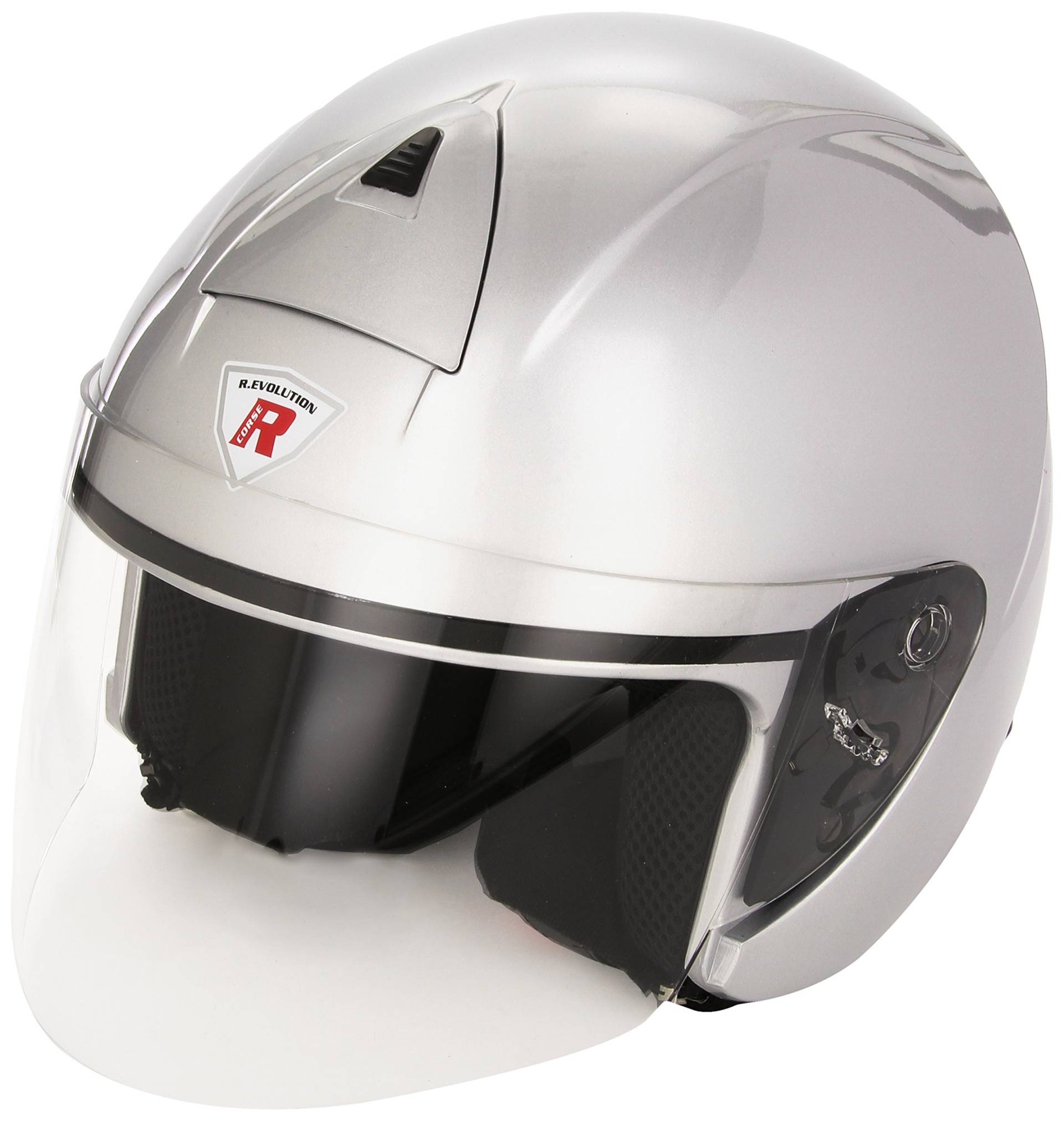 Bottari Motorradhelm Ergon, Metal Silver, Größe L von Bottari