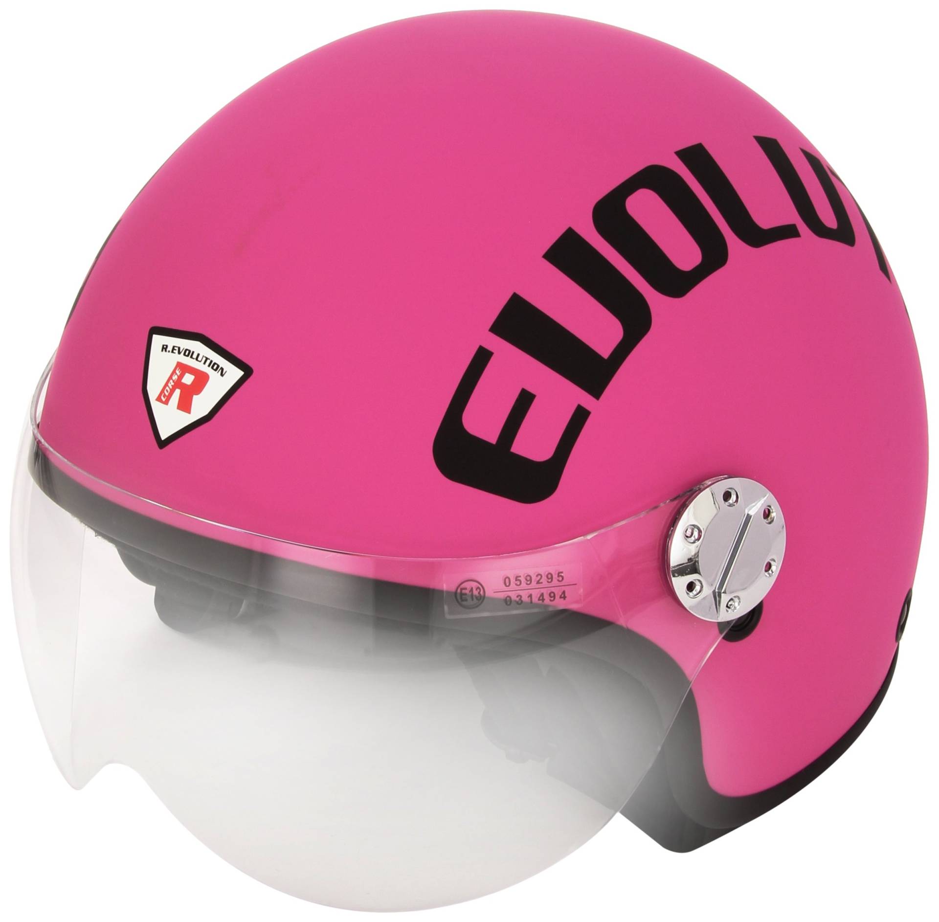 Bottari Motorradhelm Evolution, Rubber Pink, Größe L von Bottari