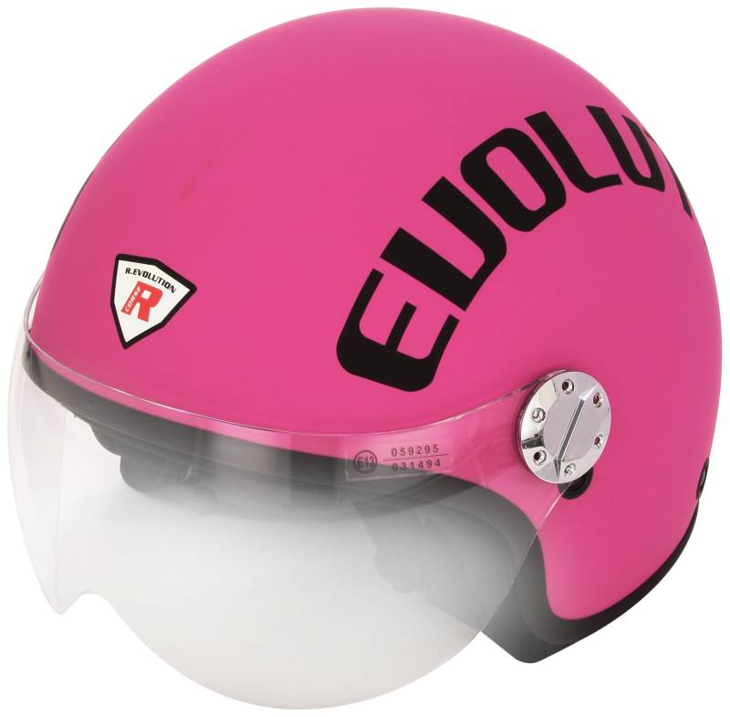 Bottari Motorradhelm Evolution, Rubber Pink, Größe L von Bottari