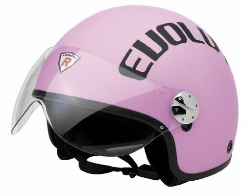 Bottari Motorradhelm Evolution, Rubber Pink, Größe XS von Bottari