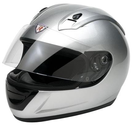 Bottari Motorradhelm Vandal, Integralhelm, Metal Silver, Größe M von Bottari