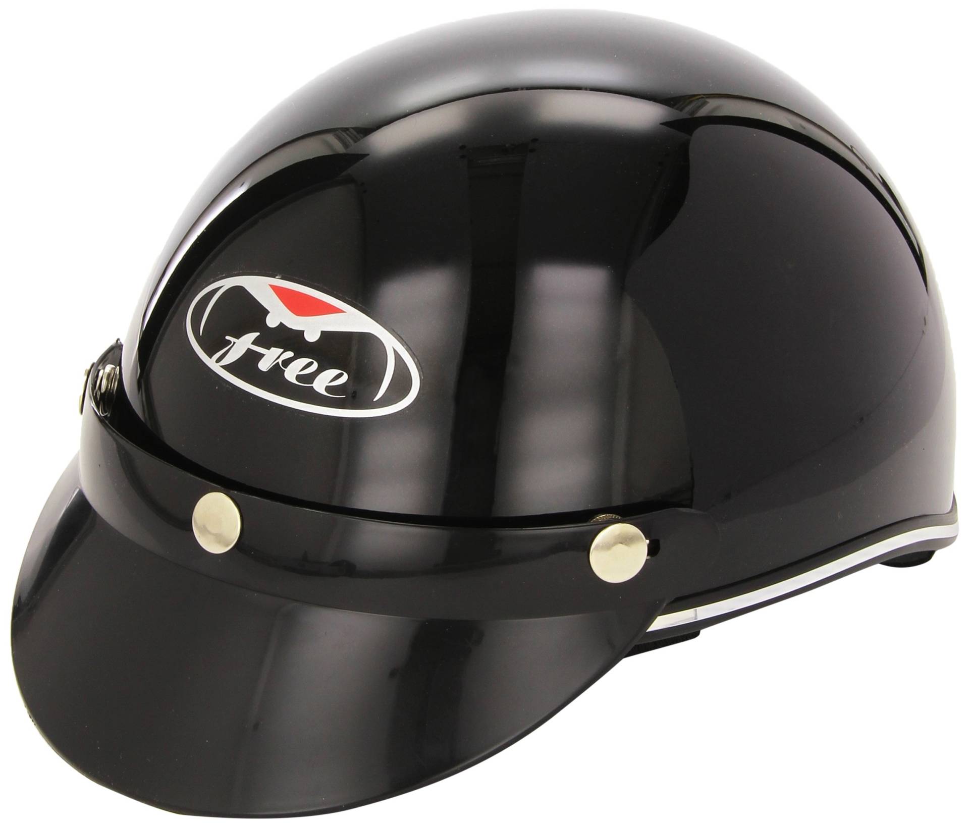 Bottari Spa Liberty 74214 Motorradhelm, Größe M, Schwarz von Bottari