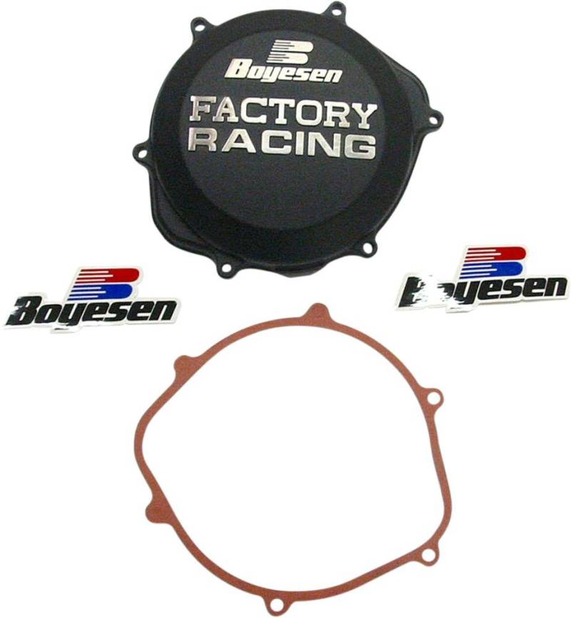 BOYESEN Clutch Cvr Cr450F Blk von Boyesen