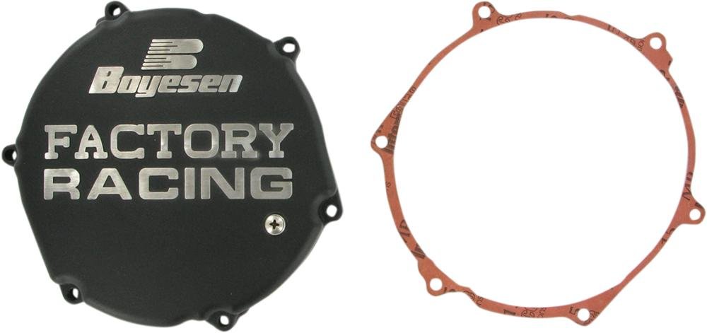 BOYESEN Clutch Cvr Kx250 Blk von Boyesen