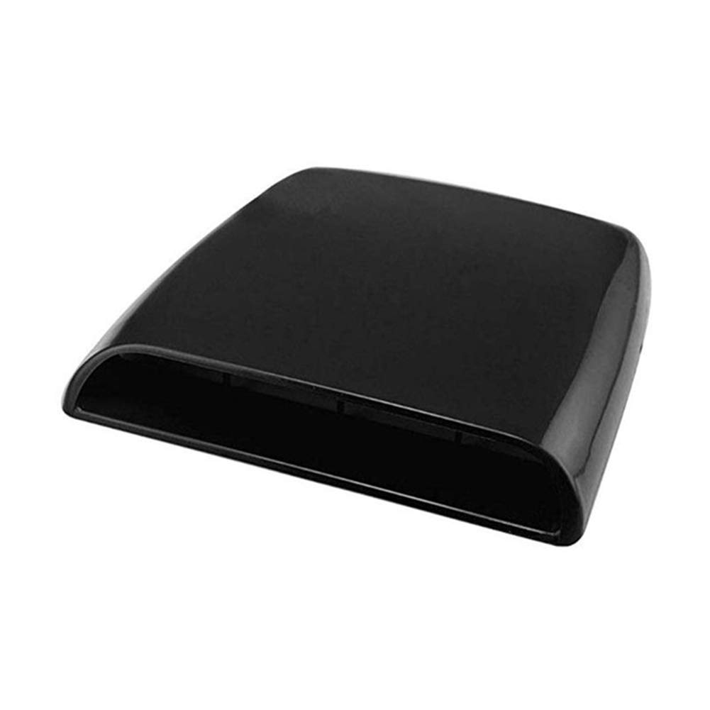 Universal-Lufthutze FüR Das Auto, Boyfriend Cardig 28 * 25cm Lufteinlass Aufkleber Air Flow Motorhaube Aufkleber Lufthutze Motorhaube Vent Cover Dekoration Auto Dekorative, Schwarz von Boyfriend Cardig