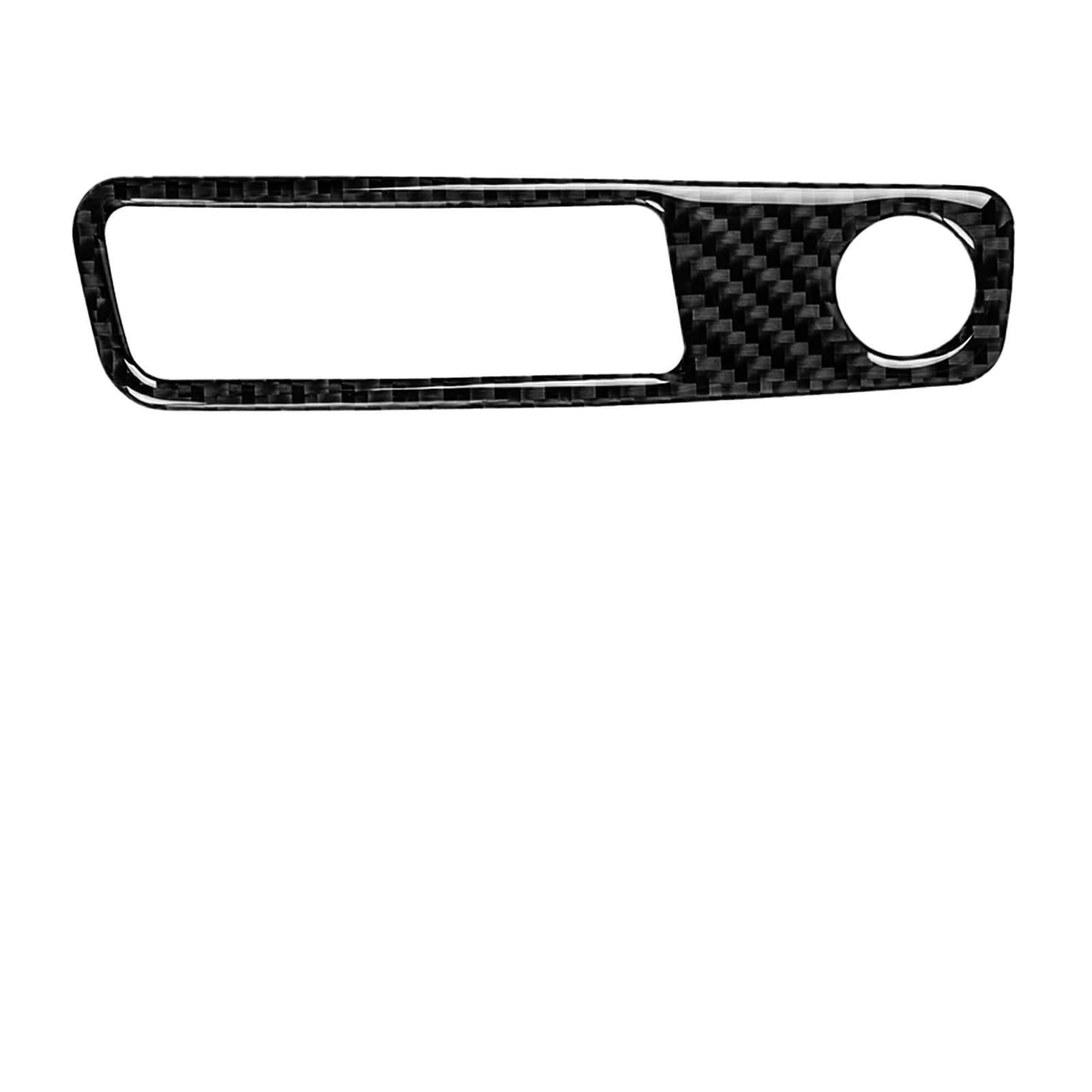 Auto Aufkleber Trim Cover Für A4 Für B9 2017 2018 2019 2020 Carbon Fiber Center Console Lautstärkeregelung Panel Cover Trim Autozubehör Innenausstattung Auto Interieur Zubehör von Bpjikxf