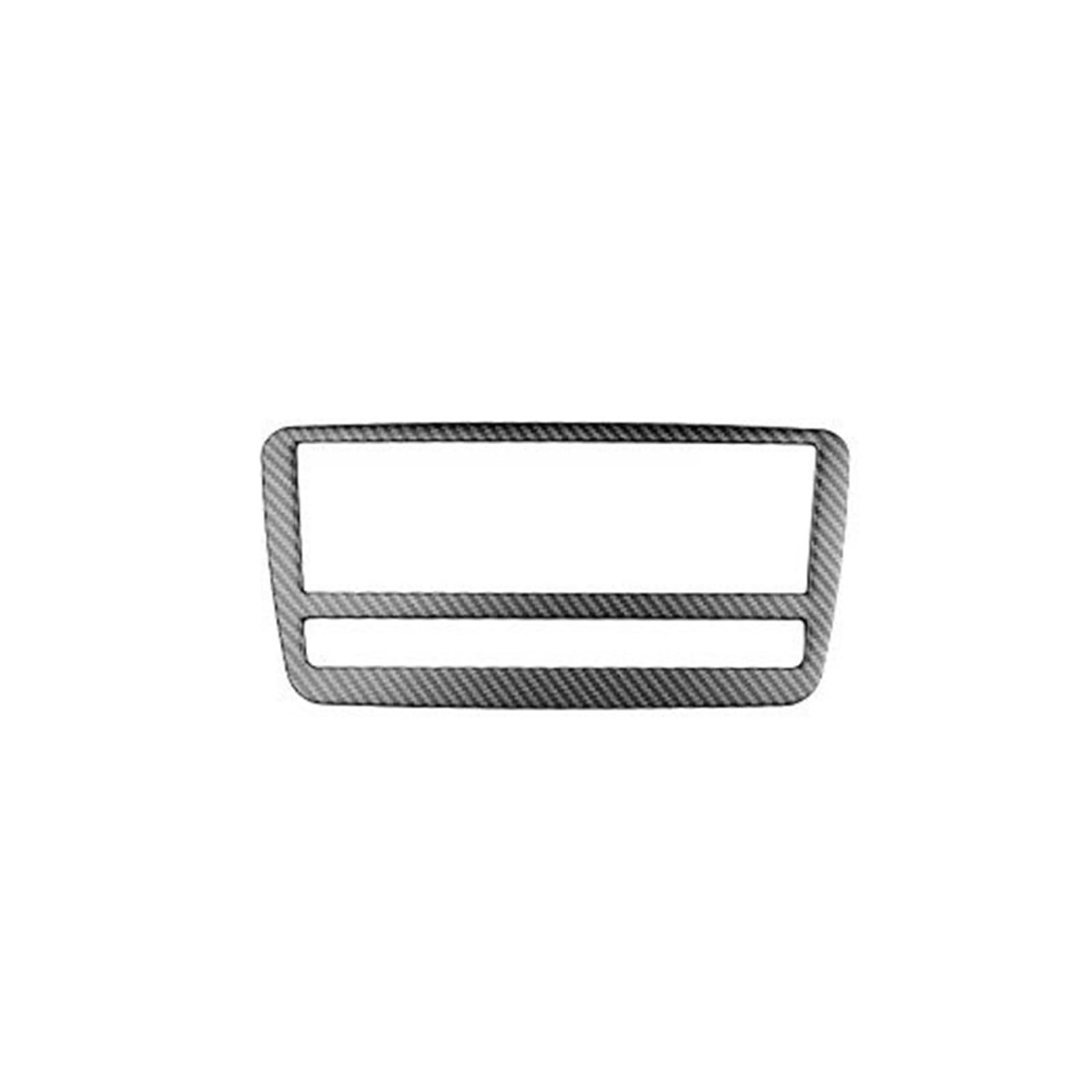 Auto Aufkleber Trim Cover Für Benz A-Klasse W176, Für CLA C117, Für GLA X156 2013–2018, Wildleder-Kohlefaser-CD-Panel-Trim-Aufkleber, Autozubehör Auto Interieur Zubehör von Bpjikxf