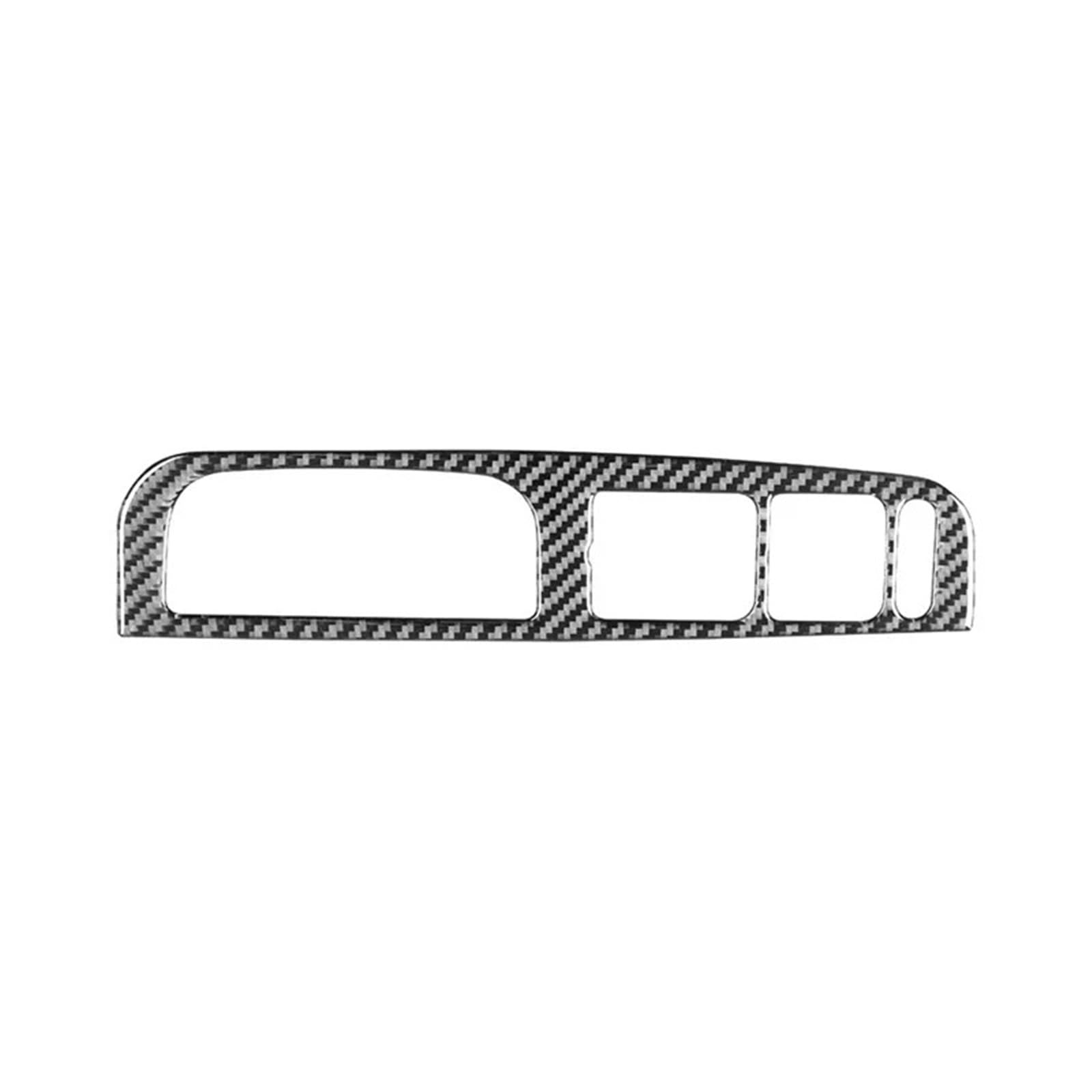 Auto Aufkleber Trim Cover Für VW Für Golf 4 1999-2004 Carbon Faser Auto Fensterheber Schalter Taste Panel Trim Aufkleber Innen Zubehör LHD RHD Auto Interieur Zubehör von Bpjikxf