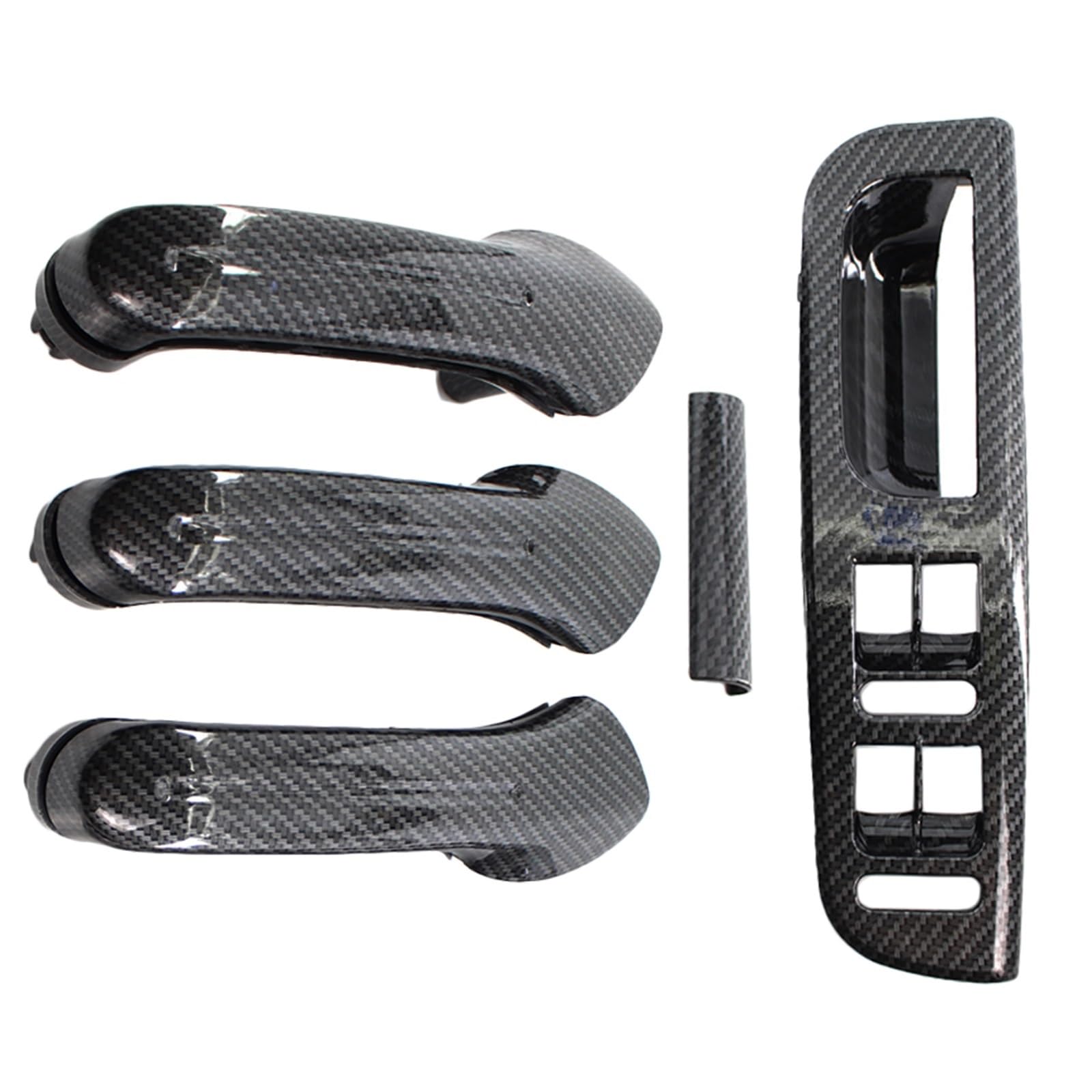 Auto-Innentürgriff Für VW Für Jetta Für Golf Für Bora Für MK4 1998 1999 2000 2001 2002 2003 2004 Carbon Fiber Innen Haltegriff Innen Türgriff Tür Armlehne Türgriff(Right Hand Drive) von Bpjikxf