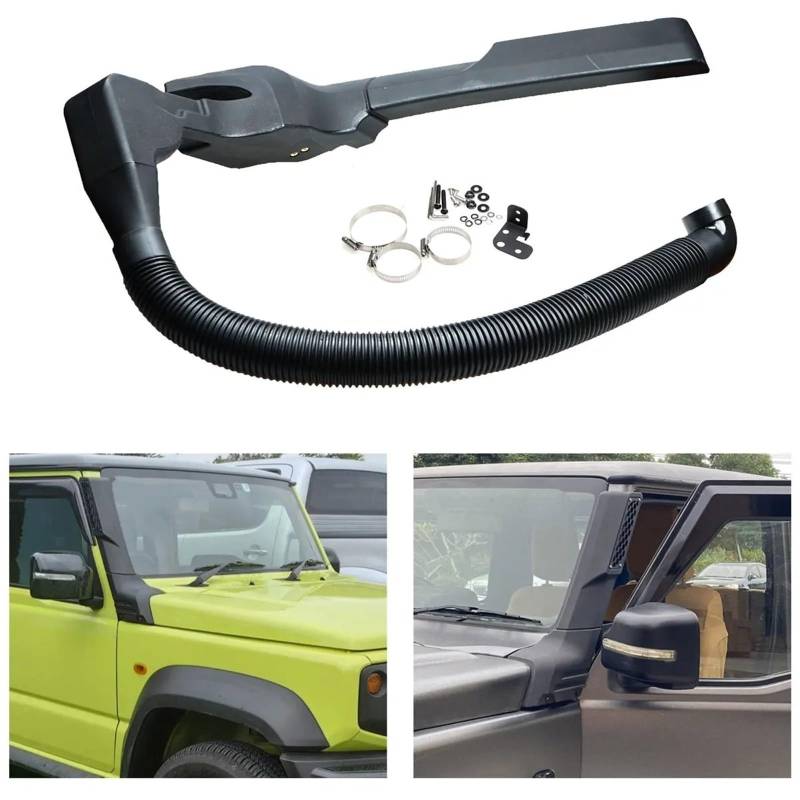 Auto Lufteinlassschlauch Auto Außen Zubehör Für Suzuki Für Jimny Jb64 Jb74 2019 2020 2021 2022 2023 Air Intake Schnorchel Kit Wader Atem Schlauch Rohr Luftansaugrohr von Bpjikxf