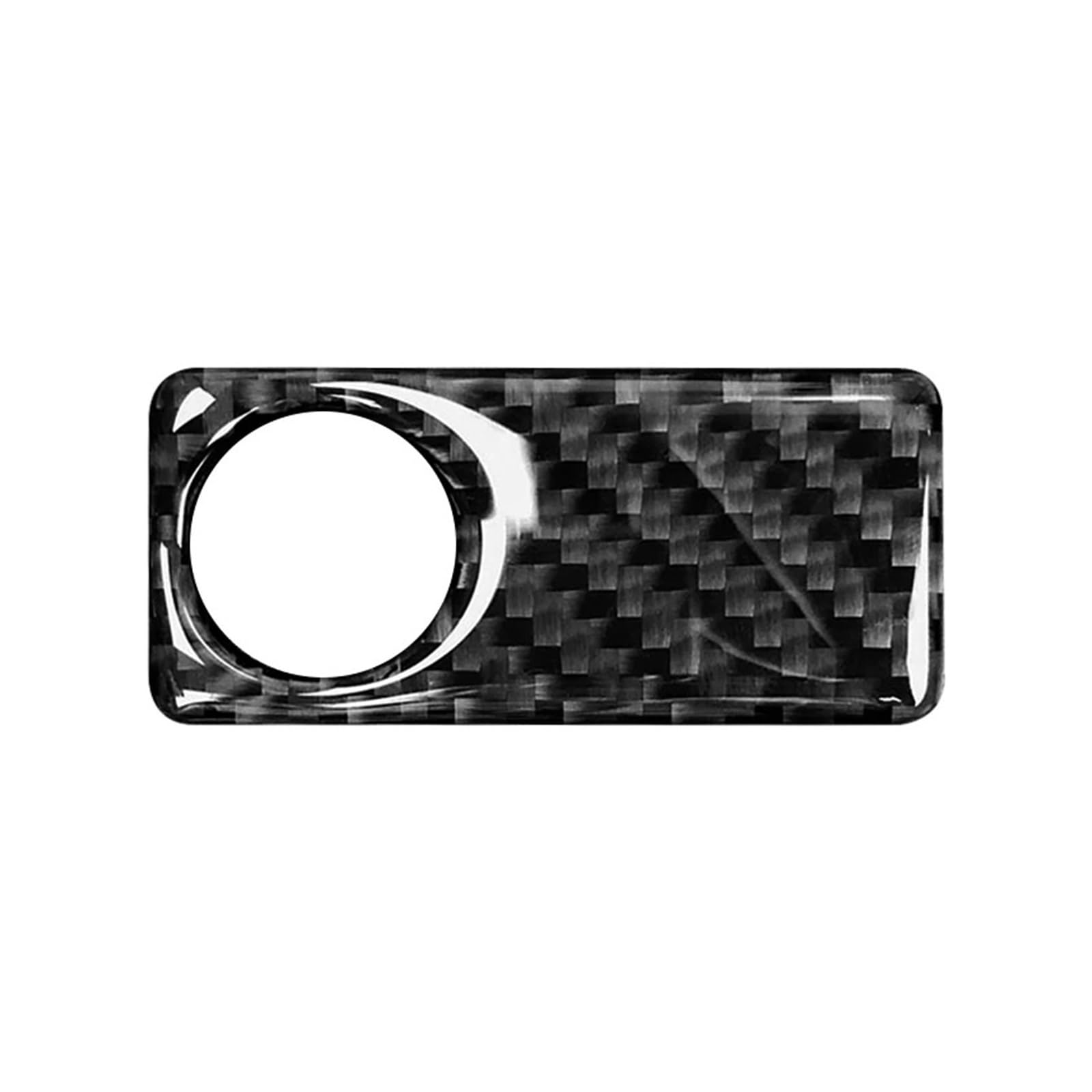 Dekoration 1Pcs Carbon Faser Auto Handschuh Box Panel Griff Abdeckung Aufkleber Trim Dekor Aufkleber Für Benz C Klasse W204 260 300 2007-2014 Interieurleisten(Kohlefaser) von Bpjikxf