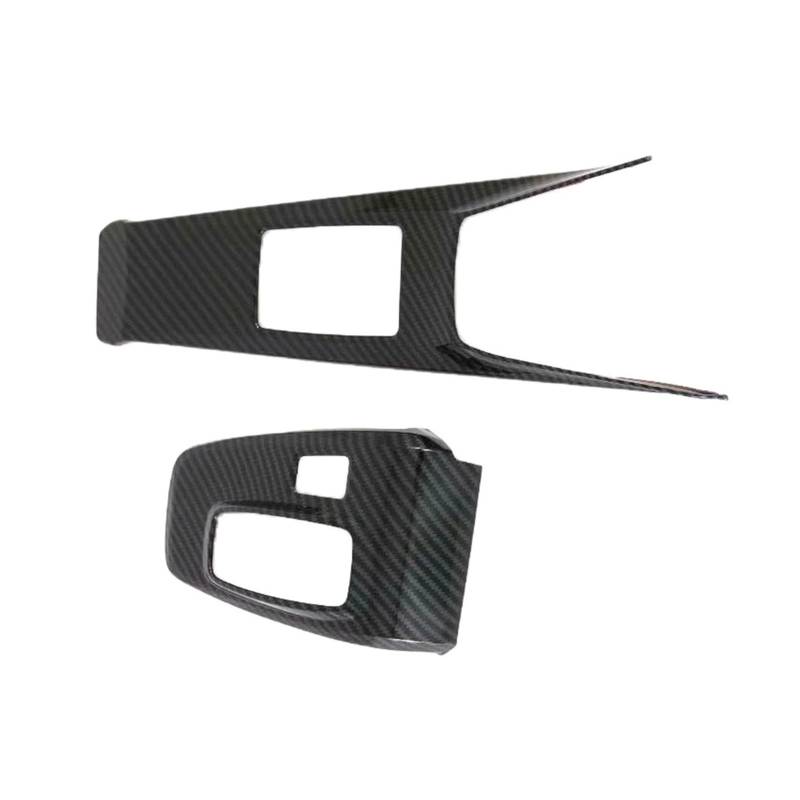 Dekoration 2PCS Carbon Fiber Car Interior Center Control Getriebe Shift Panel Für Hyundai Für Sonata DN8 2020 2021 Interieurleisten von Bpjikxf