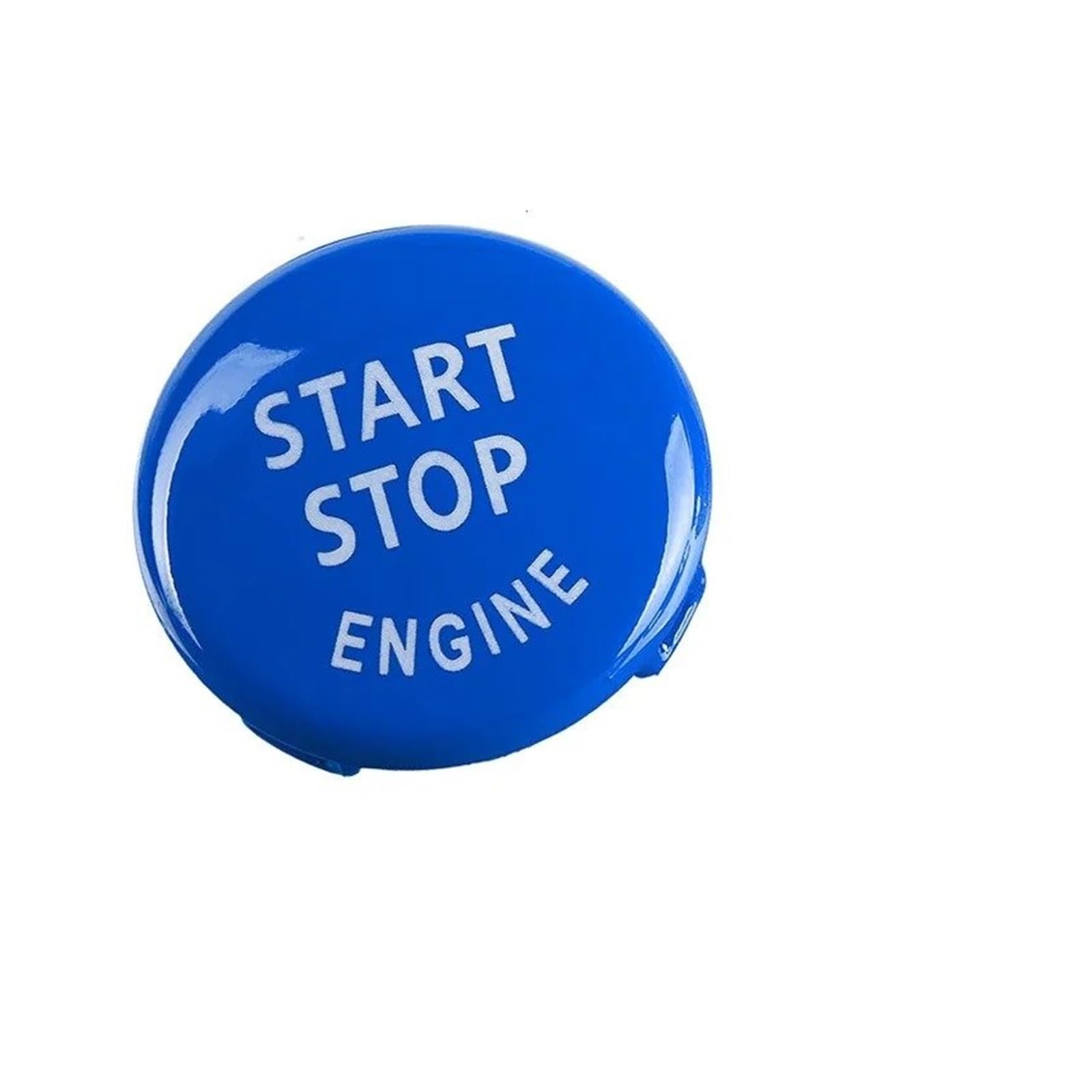 Dekoration Auto Motor Start-Taste Ersetzen Abdeckung Stop Schalter Zubehör Schlüssel Dekor Für X1 Für X5 E70 Für X6 E71 Z4 E89 3 5 Serie E90 E91 E60 Innen Interieurleisten(Bright Blue) von Bpjikxf