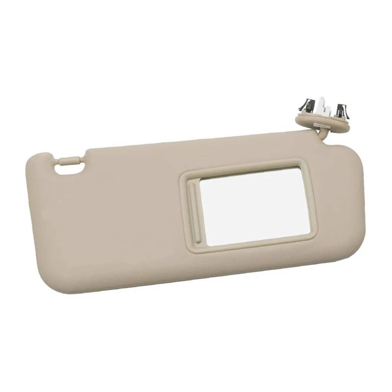 Dekoration Auto Vorne Sonnenblende Links Rechts Auto Sonnenschutz Mit Make-Up Spiegel Für Toyota Für RAV4 2006 2007 2008 2009 2010 2011 2012 2013 Interieurleisten(Beige Right) von Bpjikxf