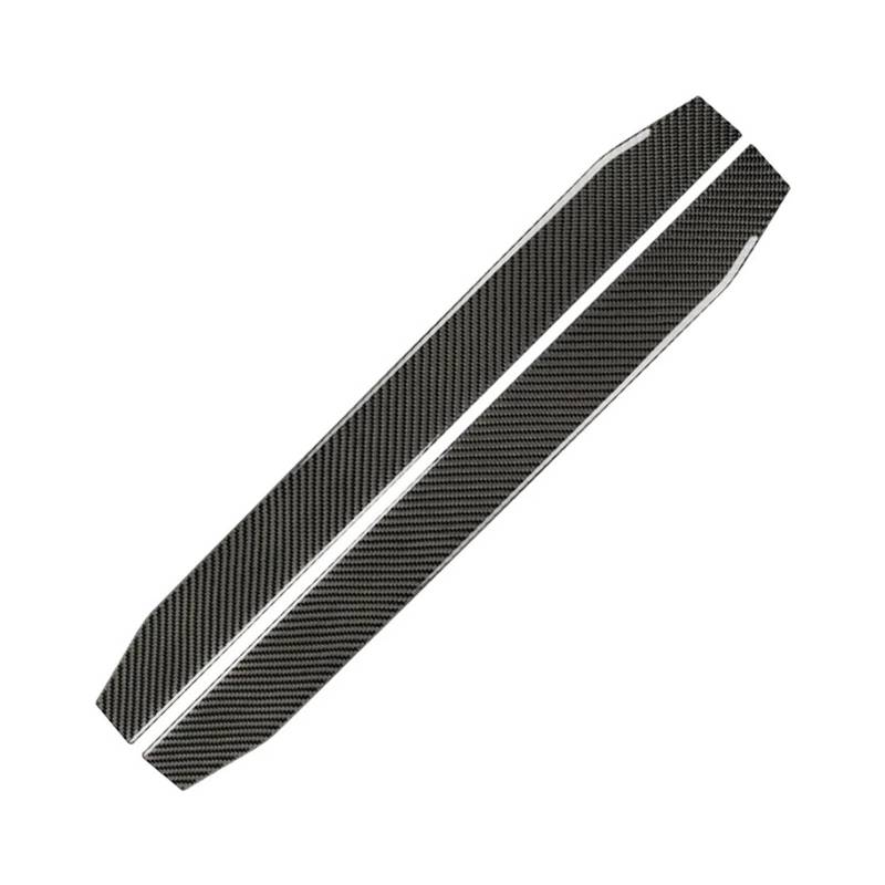 Dekoration Auto Zubehör Carbon Fiber Innen Auto Schwelle Panel Dekorative Aufkleber Trim Abdeckung Streifen Für Chevrolet Für Camaro 2017-2022 Interieurleisten(Black Carbon Fiber) von Bpjikxf