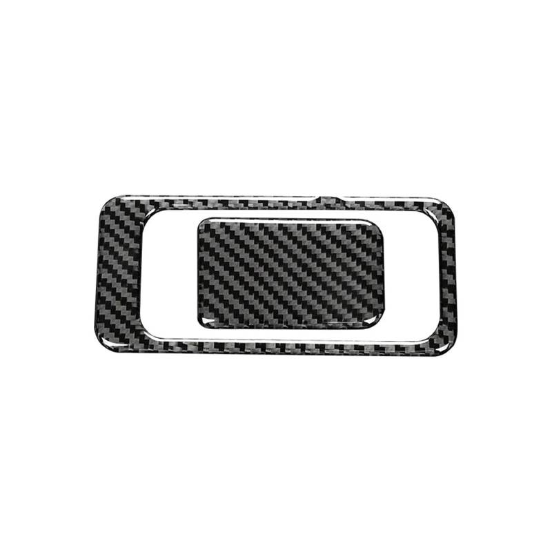 Dekoration Carbon Fiber Auto Copilot Lagerung Box Schalter Dekorative Aufkleber Rahmen Für Vw Für Golf 7 Für GTI Mk7 2013-2019 Auto Zubehör Interieurleisten von Bpjikxf