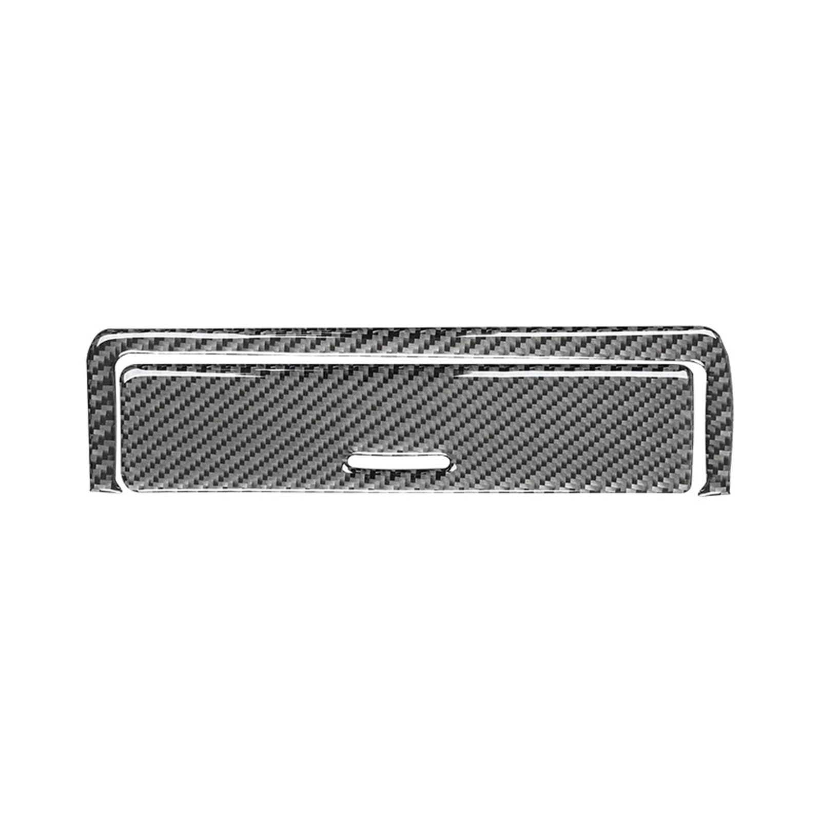 Dekoration Carbon Fiber Innen Auto Übertragung Shift Box Taste Panel Trim Abdeckung Aufkleber Für 3 Serie E46 1999-2004 Zubehör Interieurleisten(Schwarz) von Bpjikxf